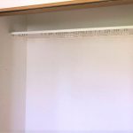 幅広で見やすいクローゼット(内装)